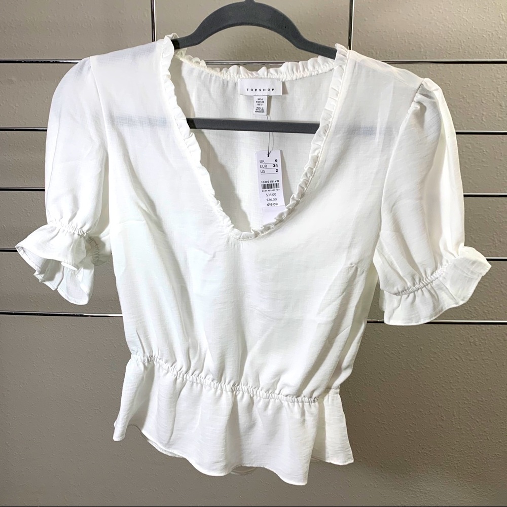 Topshop White Top